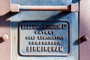 Plaque Belliss & Morcom