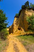 Falaise d'ocres